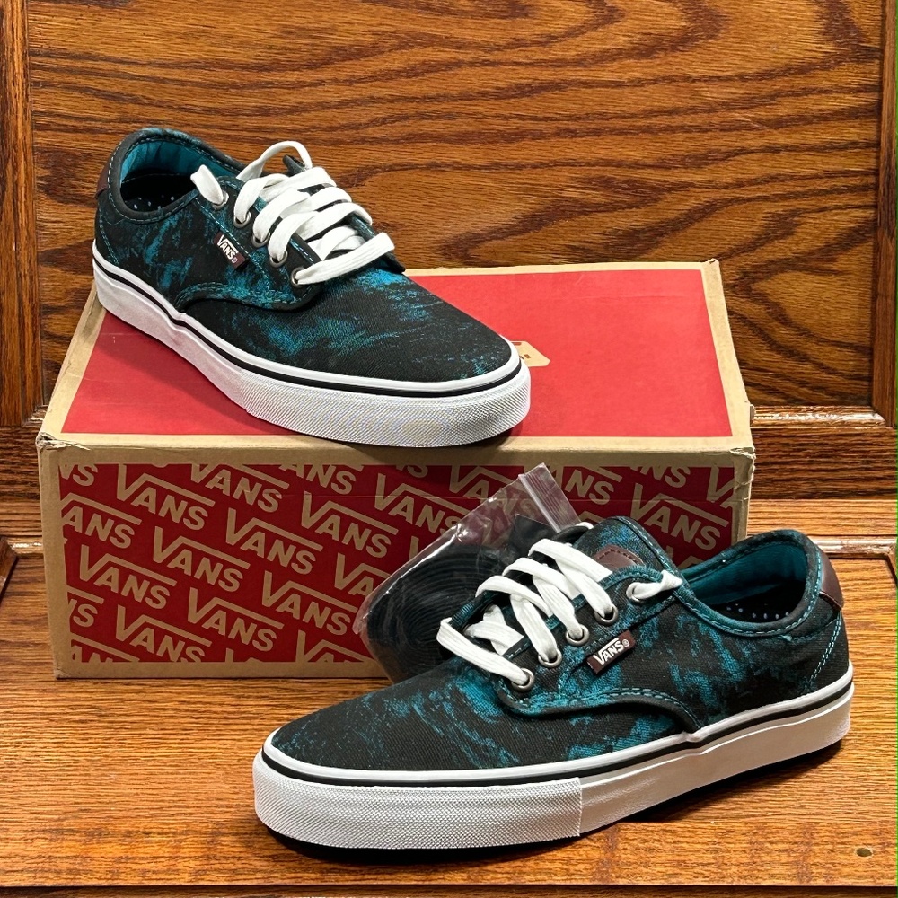 Vans Chima Ferguson Pro Cyclone Teal UltraCush Skate Shoes